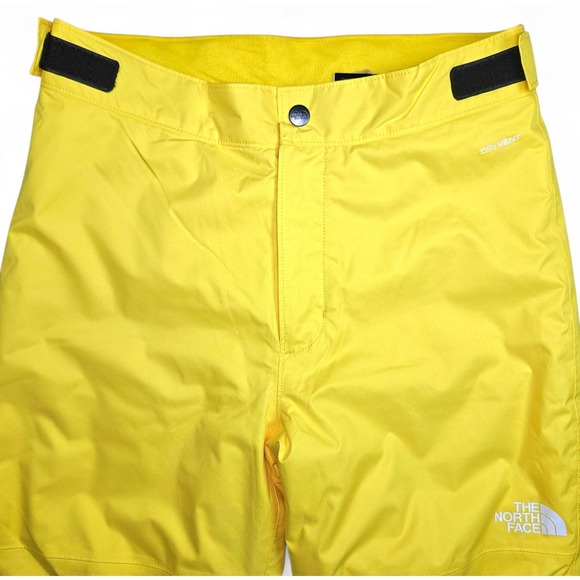 North Face Insulated Pants Snow Ski Yellow Adjustable Boys Youth Large 14 / 16 - Picture 7 of 16